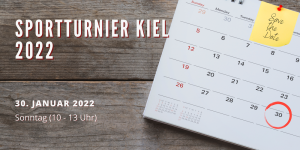 Banner Sportturnier Kiel 2022